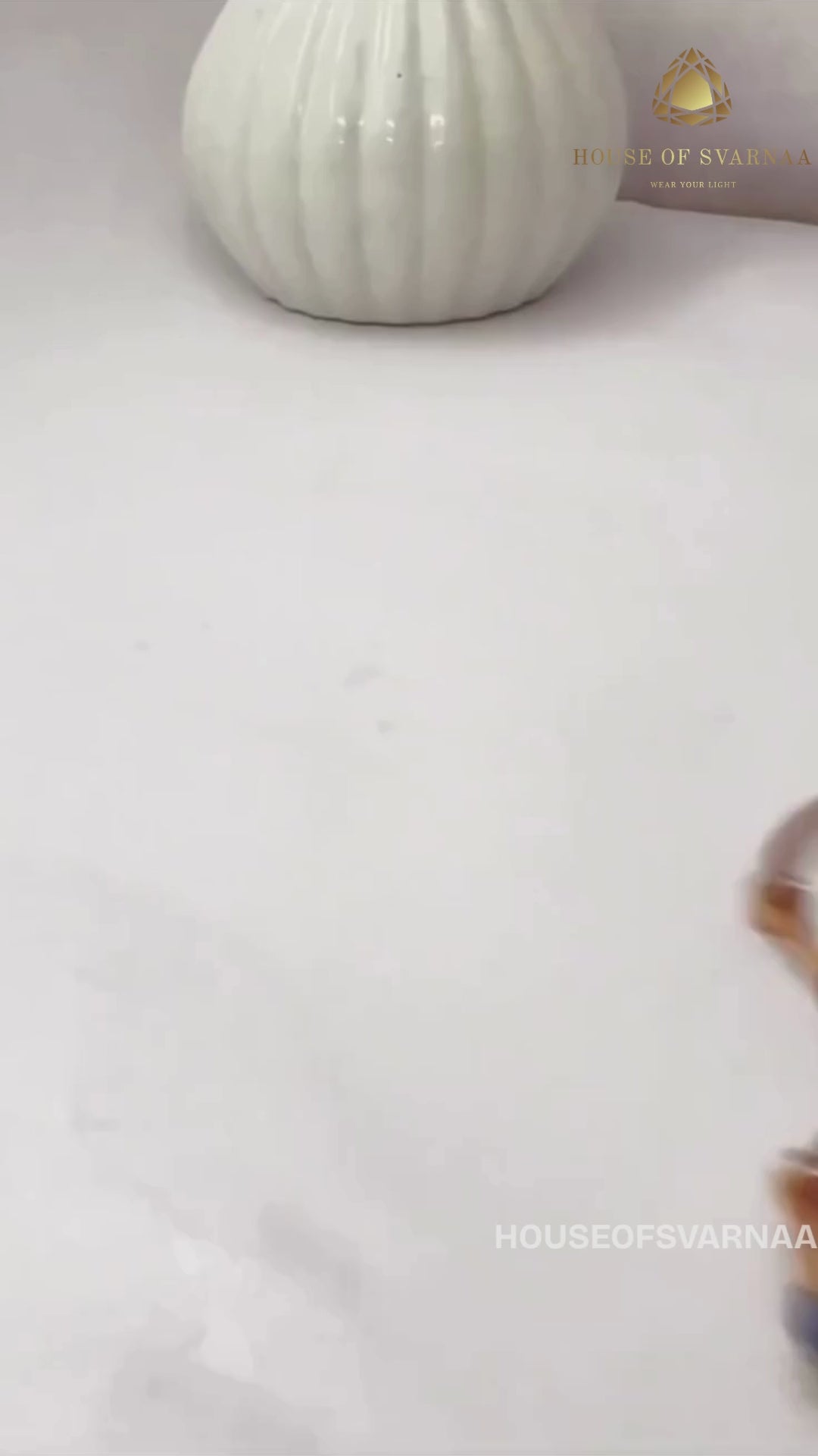 Gold bar bangle with modern evil eye design – 18K PVD plated daily protection jewellery for women by House of Svarnaa